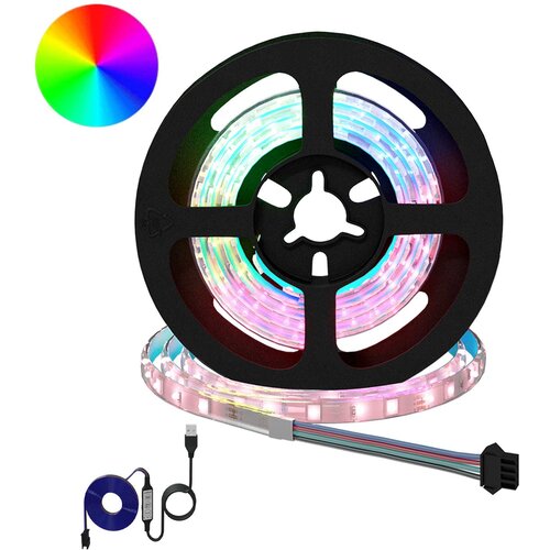  LED traka 2 pcs Crna i prozirna 750 mm Bakar i plastika Slike