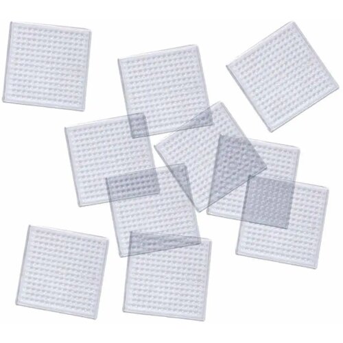 Playbox PlayBox: Paket osnovnih plo&scaron;č v obliki kvadrata za 5mm MIDI likalne perle, 10-delni set. Cene