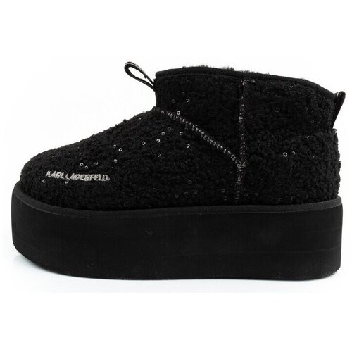 Karl Lagerfeld &amp;Scaron;kornji za sneg KL48522WW0S Črna Slike