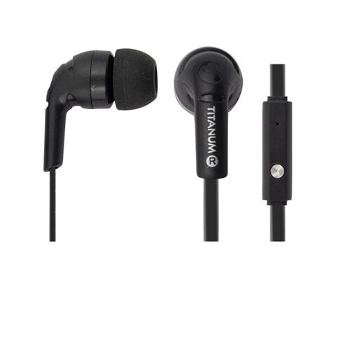  Slu&scaron;alice sa mikrofonom TITANUM, In-Ear, black, TH109K Cijene