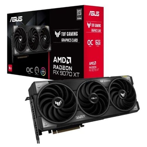 Asus Grafička kartica TUF Gaming Radeon RX 9070 XT OC 16GB GDDR6, PCIe 5.0 Cijene