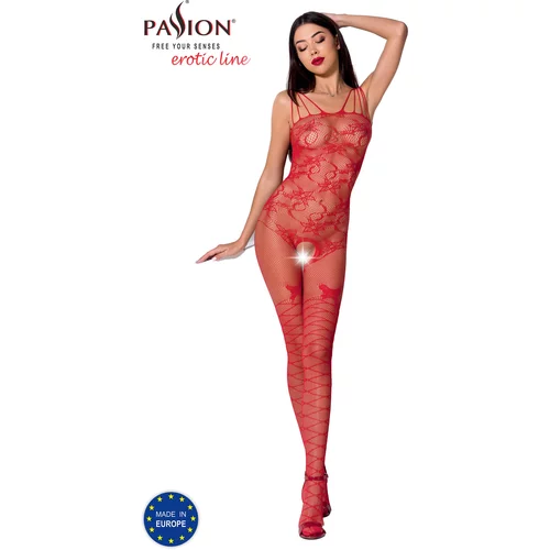 Passion Bodystocking BS076 Red