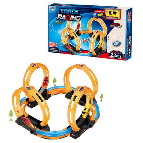  Staza za autiće 4 Loops - 23 dijelova Cene