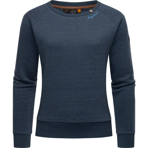 Ragwear Sweater majica 'Johanka' plava / tamno plava / smeđa