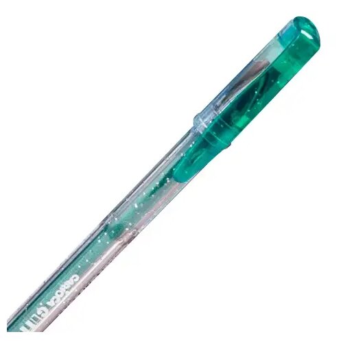 Carioca Glitter gel kemični svinčnik z ble&scaron;čicami zelene barve Cene