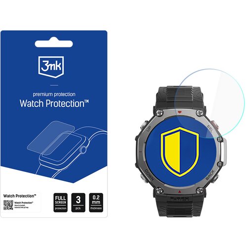 3mk flexibleglass za&amp;scaron;čitno steklo za amazfit t-rex 3 za&amp;scaron;čita ekrana, (5000019428) Slike