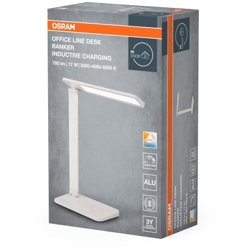 Osram LED prigu&amp;scaron;iva stona lampa OFFICE LINE LED/17W/230V bela Slike