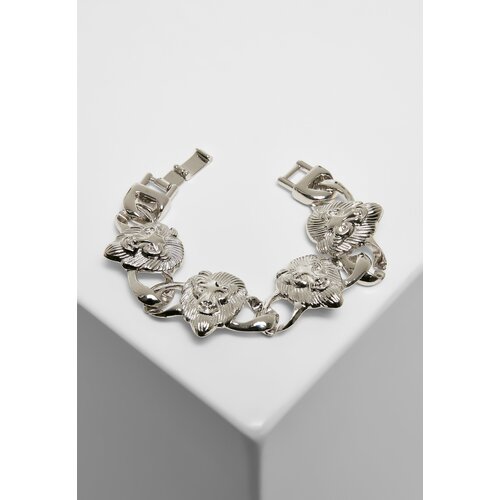 Urban Classics Accessoires Silver lion bracelet Slike