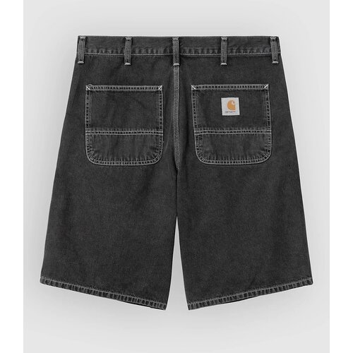 Carhartt WIP Simple Kratke hlace black stone washed Slike