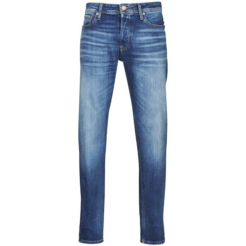 Jack &amp;amp; Jones Kavbojke slim JJIMIKE Modra Slike
