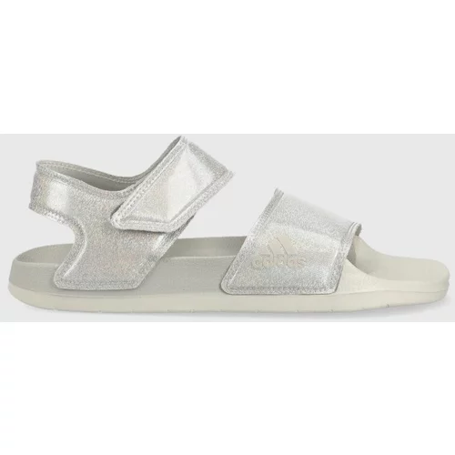 Adidas Sandale boja: srebrna