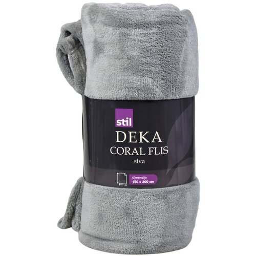 STIL deka coral flis siva 150 x 200 cm Cijene