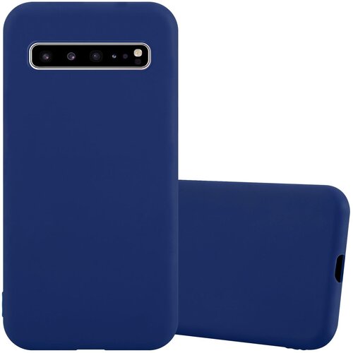Cadorabo Case, združljiv s Samsungom v Candy Tarmno Blue - za&amp;scaron;čitna prevleka iz fleksibilnega silikona TPU, (20570195) Slike