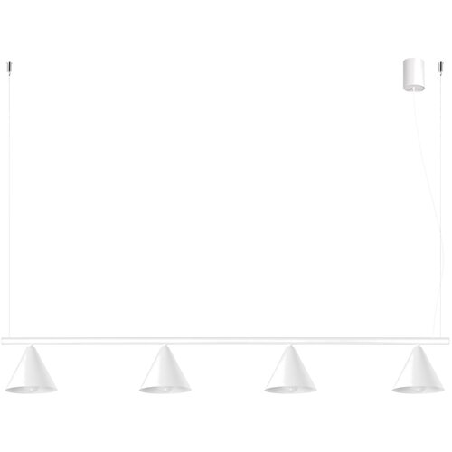 Sollux Lighting Lestenec NOX 4L bela, (5000285187) Cene