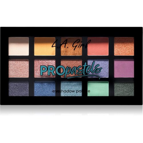 L.A. Girl Cosmetics PRO Pastels paleta sjenila za oči 18 g Cene