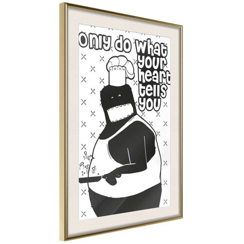  Poster - Follow Your Heart II 20x30 Slike