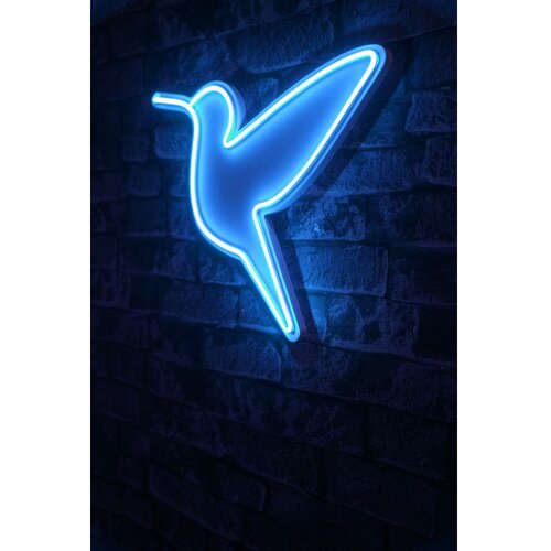 Wallity Dekorativna LED rasveta Little Bird, 40x36x2cm, Plava Cene