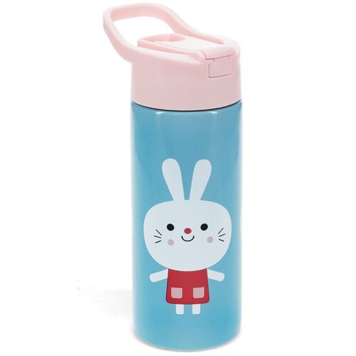 Rex London Svijetlo plava dječja boca od nehrđajućeg čelika 500 ml Lottie & Friends – Cijene
