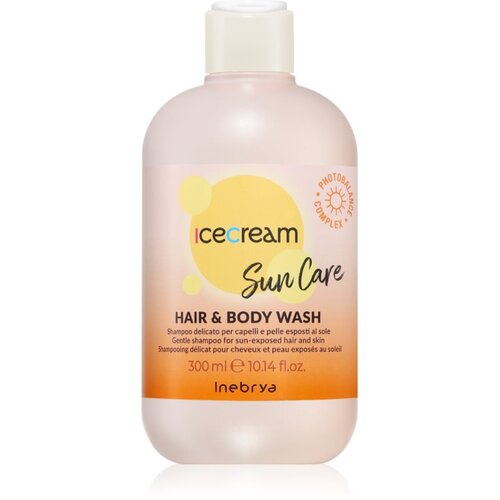 Inebrya Sun Care Hair &amp;amp; Body Wash nježni &amp;scaron;ampon za tijelo i kosu 300 ml Slike