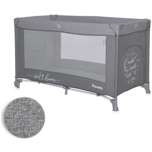 Lorelli PRENOSIVI KREVET NOEMI 1 NIVO - COOL GREY STAR 10080542216 Cene