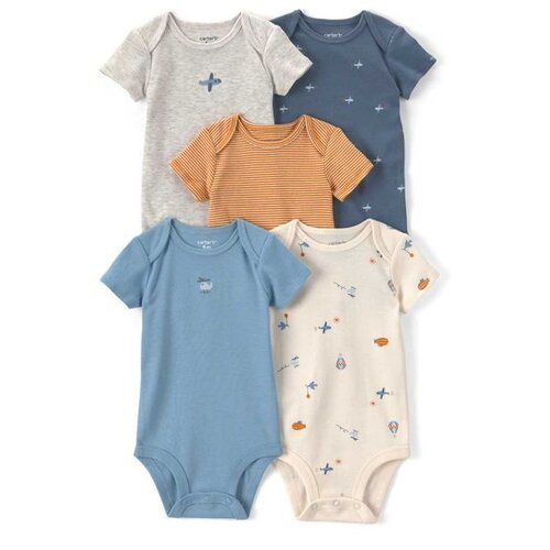 Carter&amp;#039;s bodi za bebe dečake - set od 5 kom. Slike