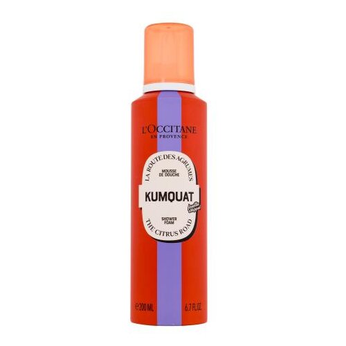 L&amp;#039;occitane The Citrus Road Kumquat Shower Foam pena za prhanje 200 ml unisex Slike