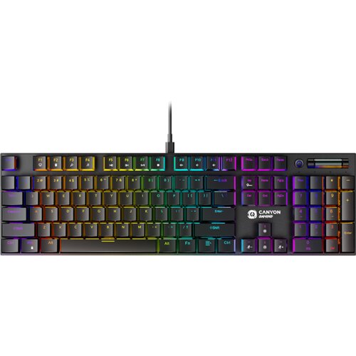 Canyon Cometstrike TKL GK-55 104keys Mechanical keyboard 50million times life with VS11K28A solution GTMX red Cijene
