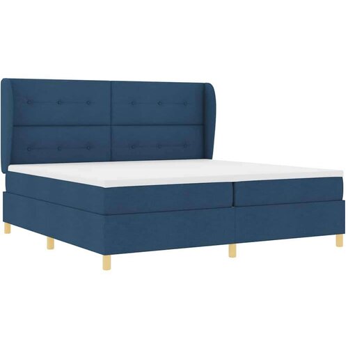  Podna opruga s madracem Tamno siva 90x190 cm Plava 200 x 200 cm Slike