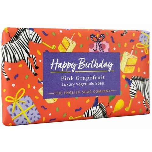The English Soap Company Phe english soap company happy birthday (grejpfrut) čvrsti sapun 190gr Slike