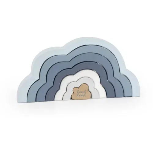 Label Label Rainbow Puzzle Cloud duga za slaganje Blue 1 kom