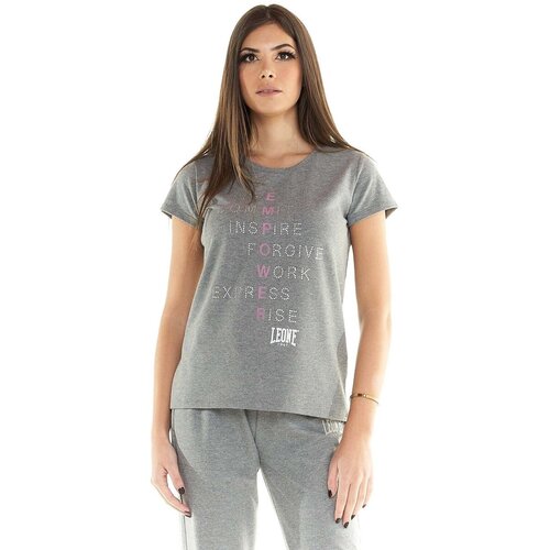 Leone 1947 Majice s kratkimi rokavi Woman T-Shirt Short Sleeves Leisure Siva Cene