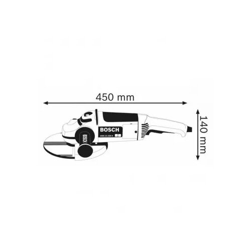 Bosch ugaona kutna brusilica GWS 21-230 H Professional Slike