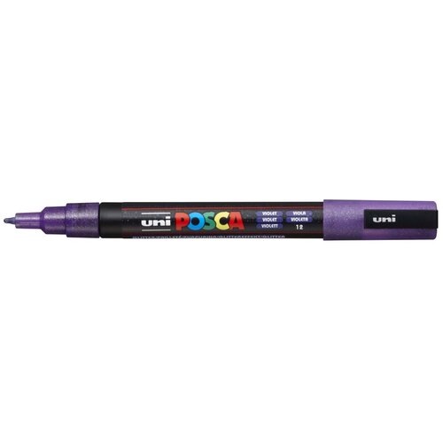 Marker Uni pc-3ml Posca glitter ljubičasti Cene