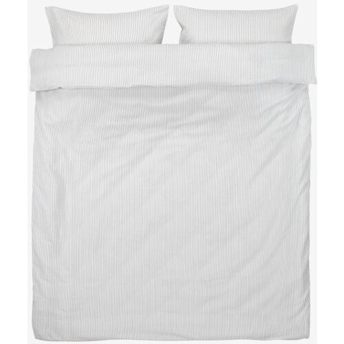  stie set krep posteljine 200x220 bela/siva ( 7394482 ) Cene
