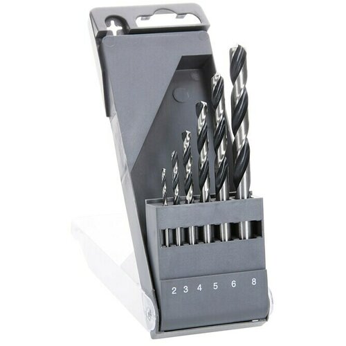 CRAFTOMAT Komplet metalnih svrdla HSS-R Speed (Promjer: 2 mm - 8 mm, 6 -dij.) Slike