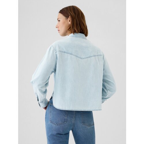 GAP Denim shirt Cropped Western - Women's Cijene