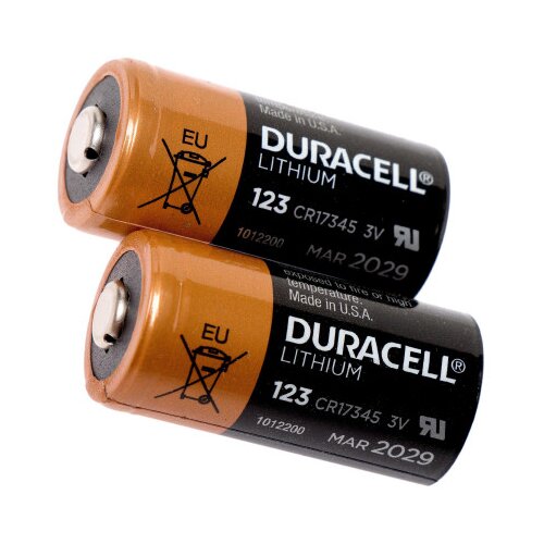 Duracell HPL 123, 3V, 140mAh, PAK2 CK, Litijum baterija Slike