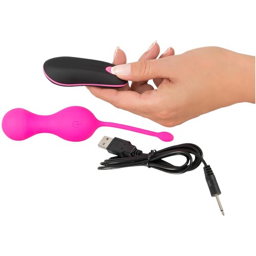 Sweet Smile Remote Controlled Love Balls Pink Slike