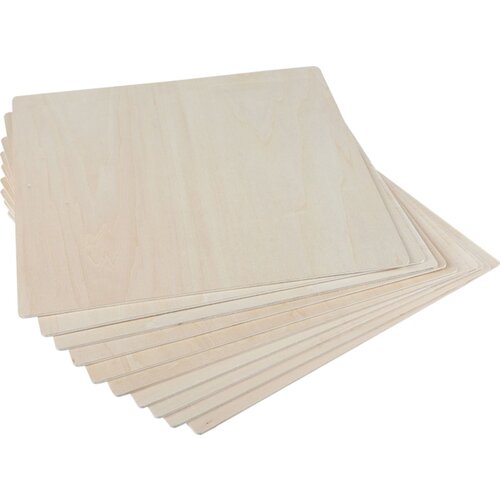  Set plošč iz lesa ameriške lipe - 200 x 200 x 3 mm Cene