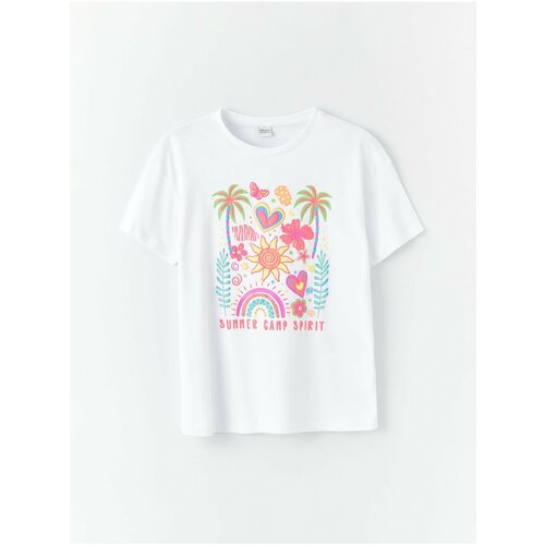 LC Waikiki T-Shirt - White Slike