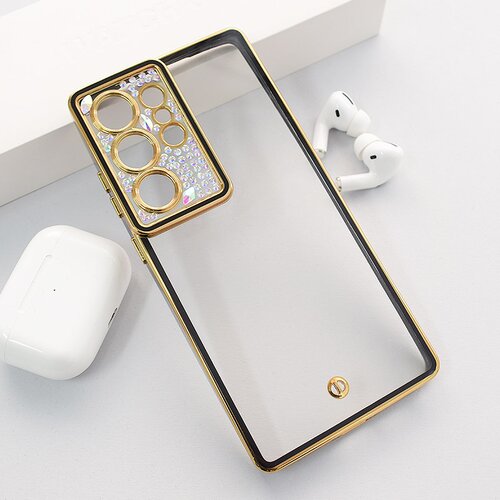  Maska za Samsung S25 Ultra/ S938B Luxury Crystal Clear crna Cene