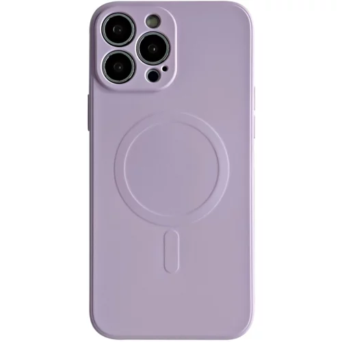 Onasi silikonski ovitek MagSafe za iPhone 14 Plus - mat lila