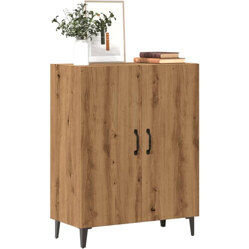 vidaXL Komoda artisan hrast 70x34x90 cm inženirski les Cene