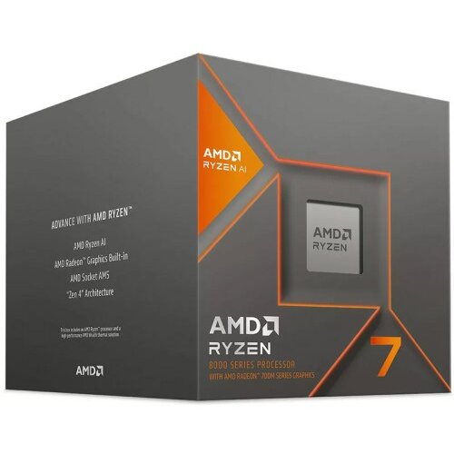 AMD Ryzen 7 8700G 4,2/5,1GHz 45-65W AM5 Wraith Stealth hladilnik BOX procesor Cene