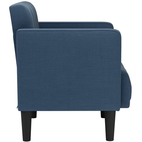 SOFA s naslonima za ruke plava 53 cm tkanina - Plava 1 Slike