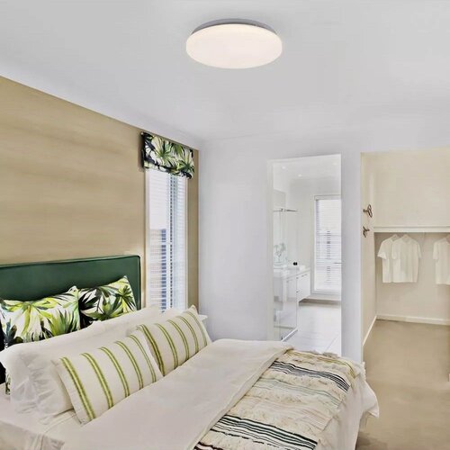 Toolight svjetiljka plafond 33cm okrugli bijeli strop 18W APP756-1C Slike