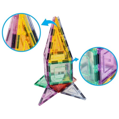 Picasso tiles glitter set 48 kom ( 1100044134 ) Slike