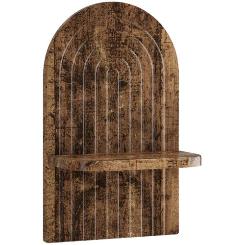 Zidna polica 2 kom. Staro drvo 23 x 13,5 x 37,5 cm Slike