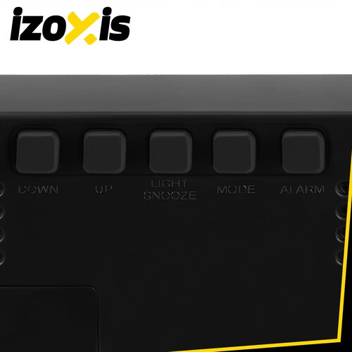 Moderna budilica led rgb usb i pokazivač temperature 16cm Slike