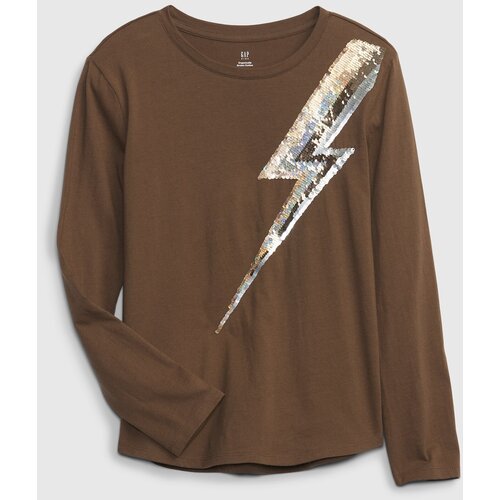 GAP Kids T-shirt organic lightning - Girls Cene